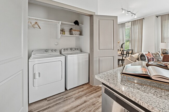 In-unit washer and dryer
