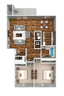 Two Bedroom One Bathroom