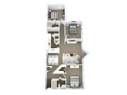 3 Bed, 2 Bath + Patio