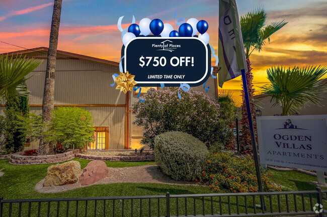 $750 off move in costs for a limited time! - Ogden Villas Rental