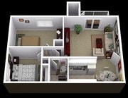2BR/1BA