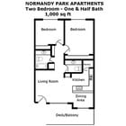 2BR/1.5BA