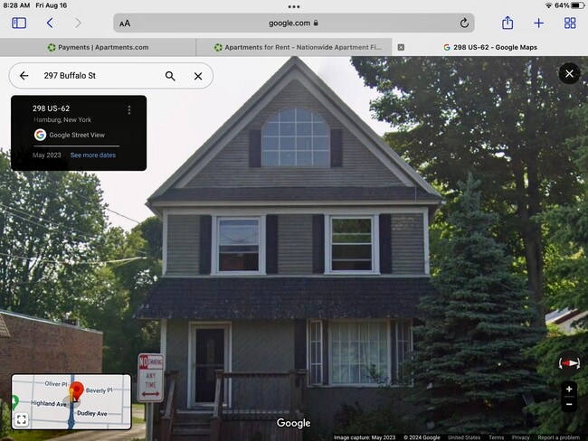 297 Buffalo St Unit 3 Upper Front Rear