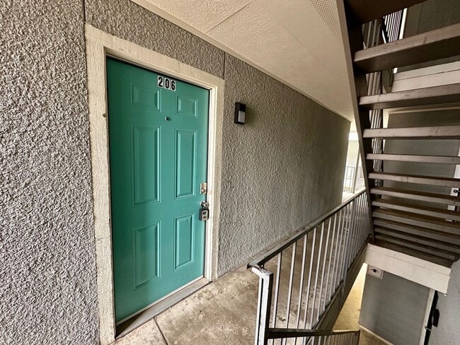 Photo - Second story one bedroom unit with balcony.