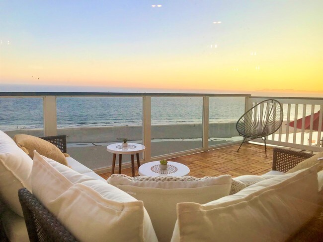 Lounge on the main balcony and watch the sunset every evening. - 122 Rio Del Mar Blvd Unit 122