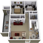 Santa Fe floor plan The Reserve