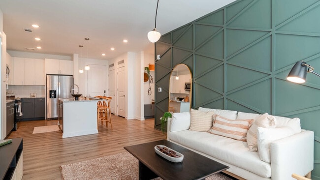 Living Room with Hard Surface Flooring