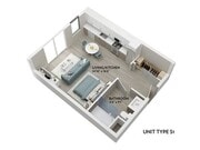 S1 - 399 Sq. Ft.