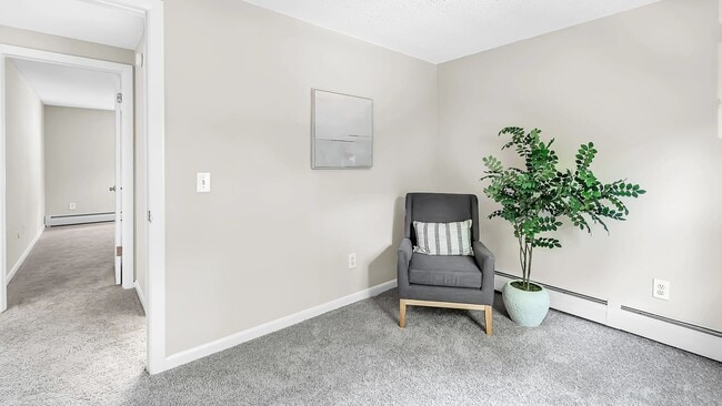 With bedrooms on opposite sides of the apartment, enjoy privacy and relaxation.