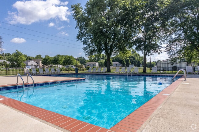 Large outdoor swimming pool