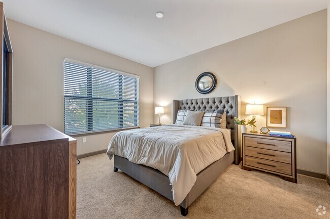 2BR, 2BA - 1,126SF - Primary Bedroom