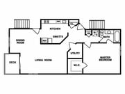 1BR/1BA