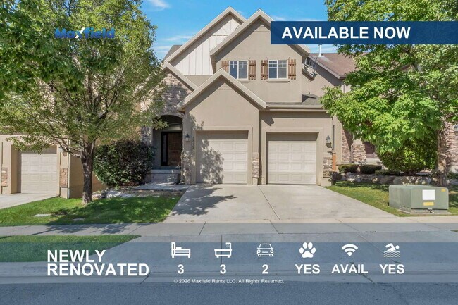Beautifully Updated 3-Bedroom Home Near Traverse Mountain with Stunning Point of the Mountain Views!