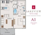 Lakeview Villas Floor Plan A1