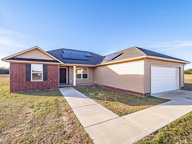 Photo - Available now! Has solar panels!