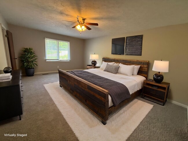 Step into comfort at Guest House, where spacious bedrooms blend style and relaxation. Bright natural light enhances the cozy atmosphere, making it your perfect retreat. Explore more and envision your new home today!