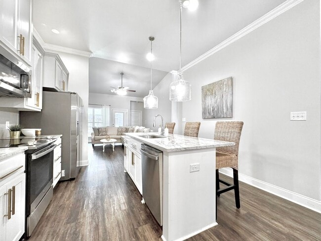 Photo - Elegant Townhouse in StoneLake Village – Stylish 3BR/2BA with Garage & Patio