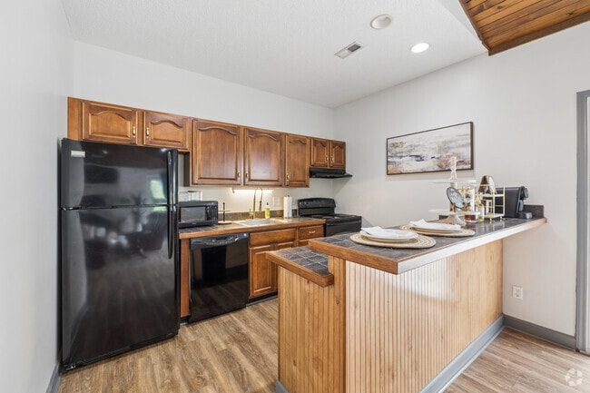 Cocina del Clubhouse - Country Shores Apartments