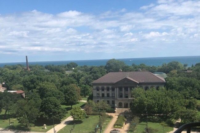 Northeast view from the balcony - 1960 N Lincoln Park W Condo Unit 1110