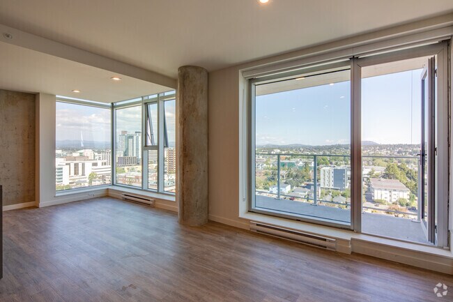1BR, 1BA - 657SF - The Wedge Apartments