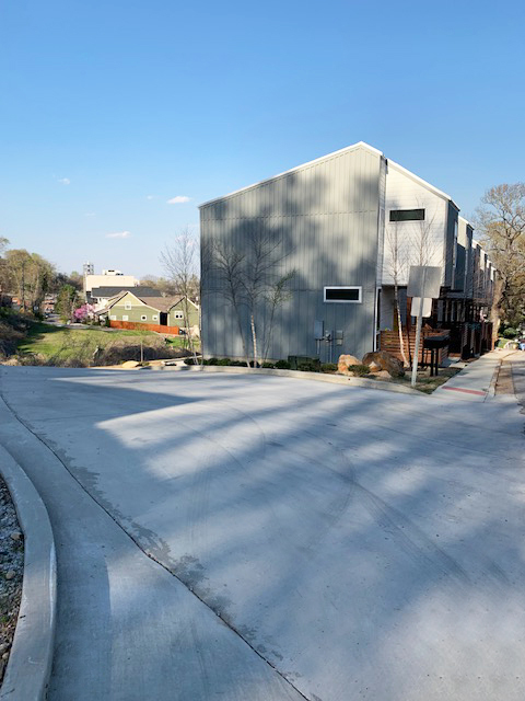 Exterior Drive to Parking - 213 Old Mountain Rd Townhome