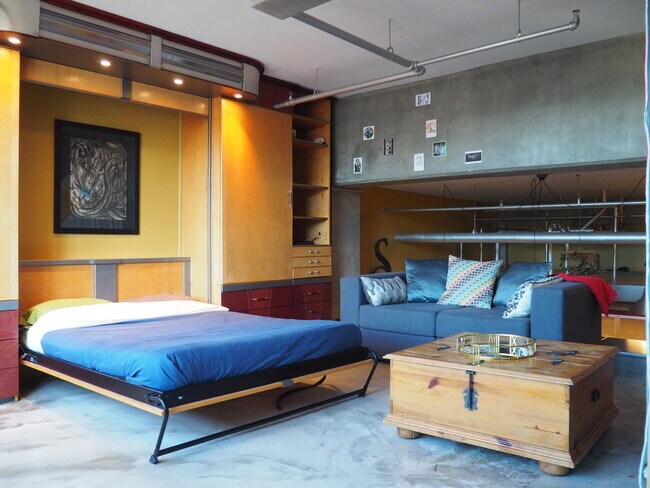 Upstairs - Main living space (Murphy down) - 2556 Hastings St E