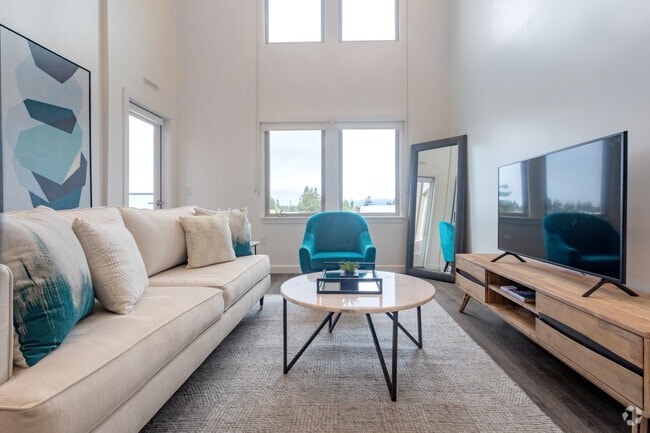 2BR, 2BA - 1229SF - Living Room