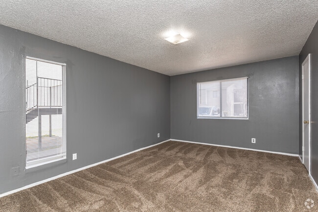 2BR, 2BA - 1056SF Bedroom