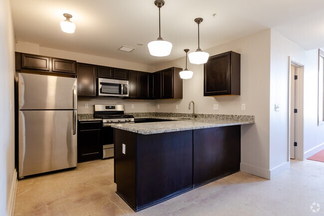 1BR, 1BA - Kitchen/Dining Room - Keystone Lofts