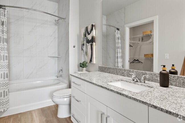 2BR, 2BA - 1,174SF - 1st Bathroom