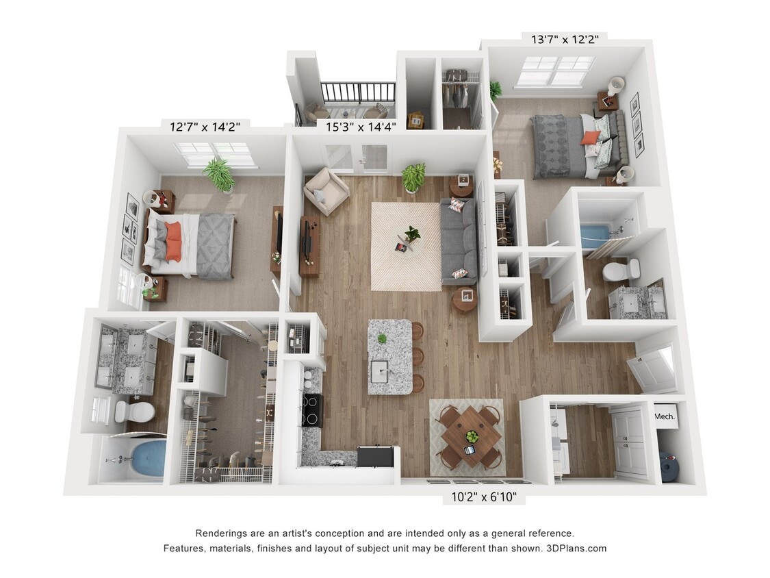 Floor Plan - The Lincoln