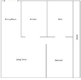 1BR/1BA