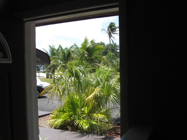 From inside looking out of unit - 4641 SE 5th Plz Unit 1