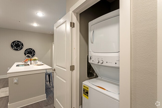 1BR, 1BA, Model - 100SF, Laundry