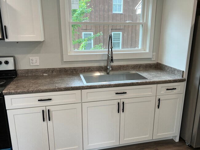 Kitchen Sink - 124 Aubrey Ave Unit Left Side Apartment