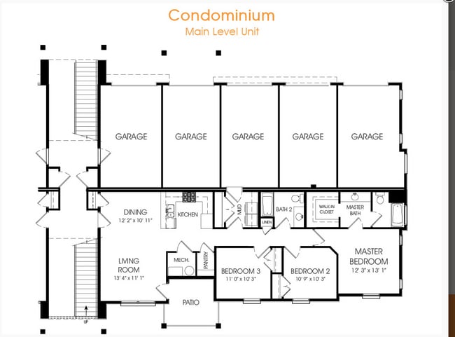 Photo - Beautiful 3 Bd, 2 Ba Condo with Garage Parking