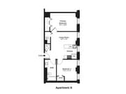 Nottingham 2 bedroom 1 bath