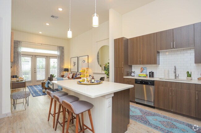 1HAB, 1BA - 843SF - A4 - The Monarch Medical District Apartments