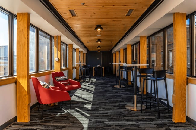 Skybridge lounge