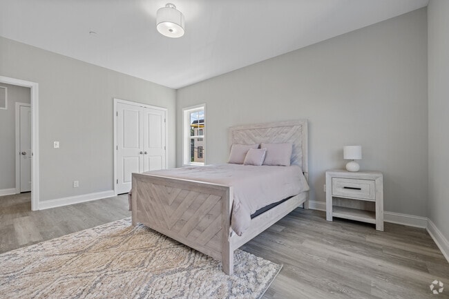 1BR, 1BA - 773SF - Bedroom - Cedar Village at Minerva Square