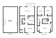 3BD x 1.5BA Townhome Affordable