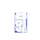 A8 floor plan Watermark at Buzzard Point
