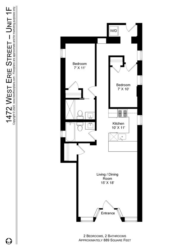 Photo - 1472 W Erie St Unit 1F