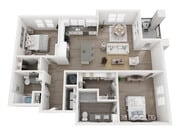 B2 floor plan Reverie Belmont