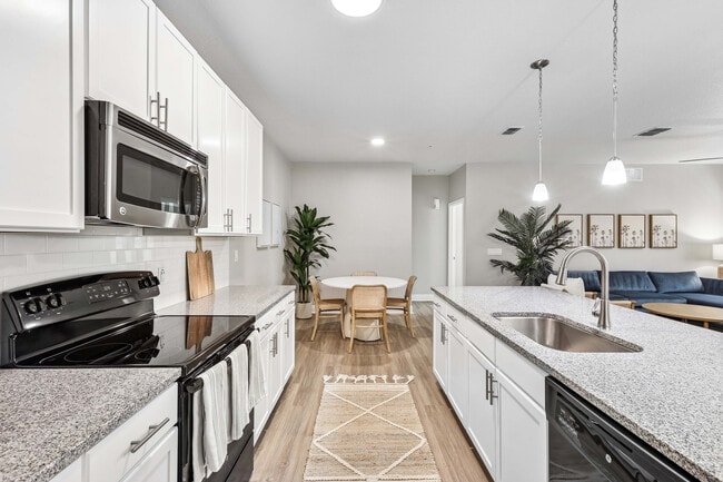 upgraded kitchen view - The Sands at Clearwater