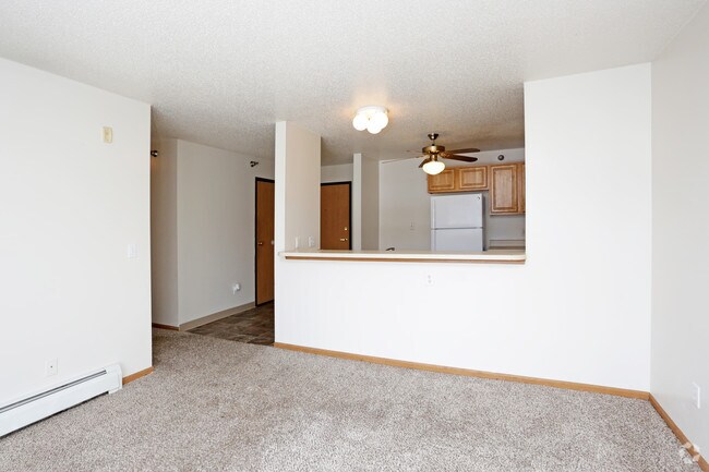 2BR, 1.5BA - 864 SF - Living Room