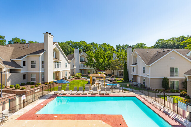 Resident Pool View - Harter Heights Place Rental