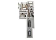 Floor Plan 2A | Seasons at Mount Pleasant | Apartments in Mount Pleasant, WI