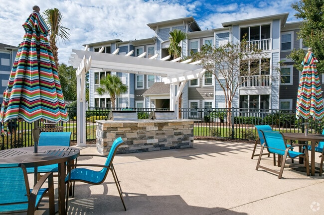 Pool Area Outdoor Grill Station