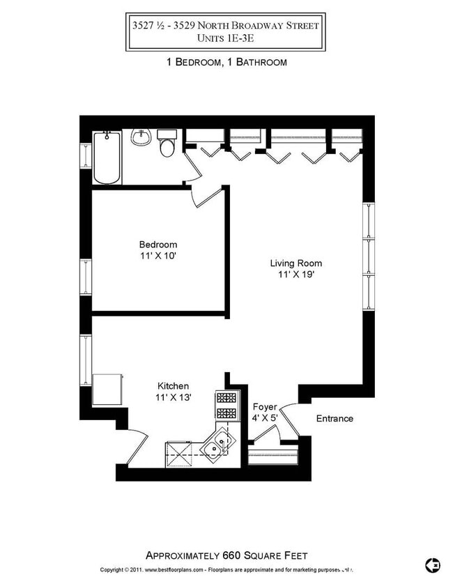 Photo - 3527.5 N Broadway Unit 3E